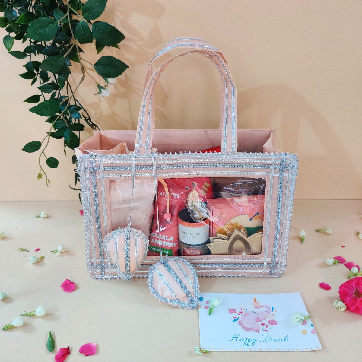 The Silver Blush Festive Tote
