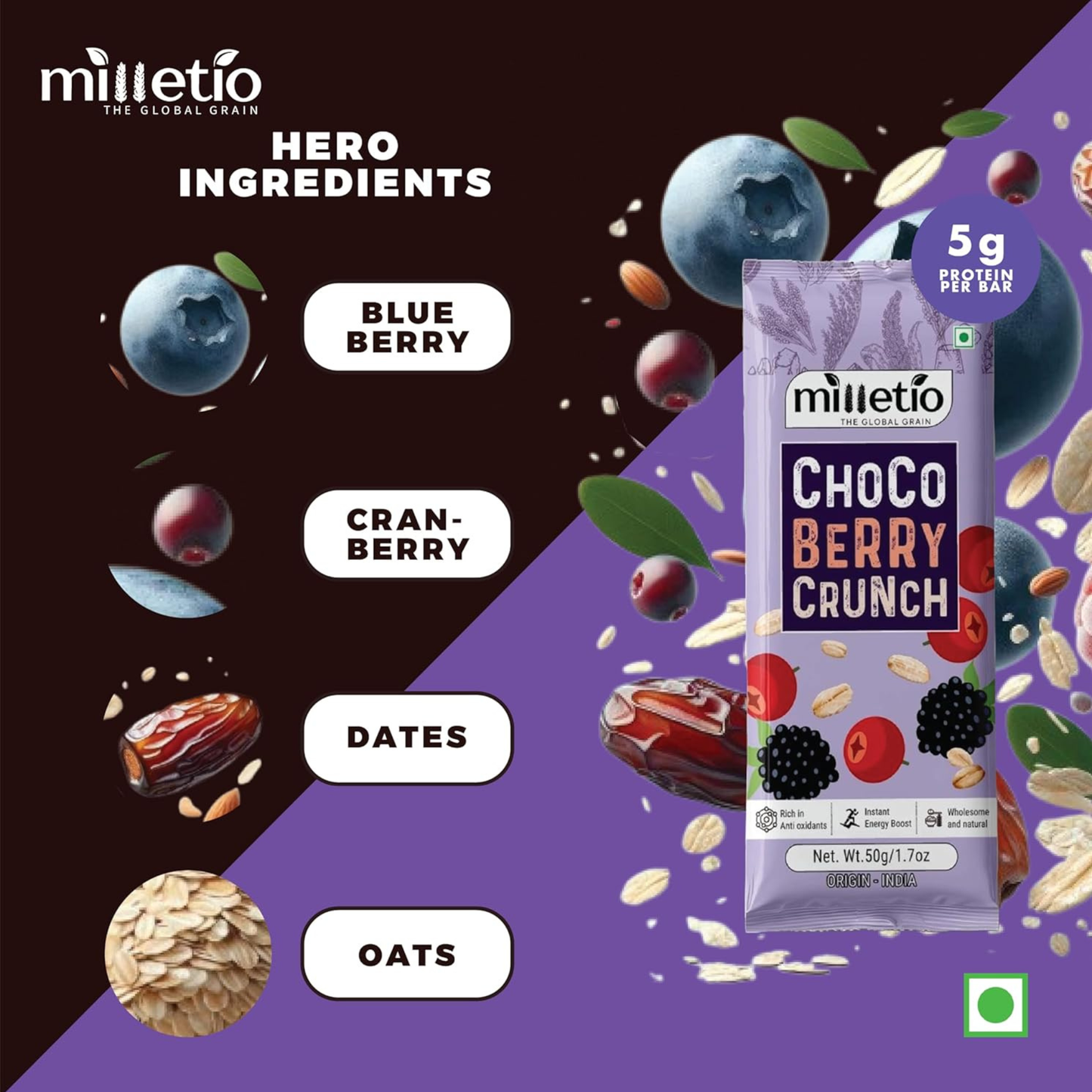 Choco Berry Crunch Nutri Bar