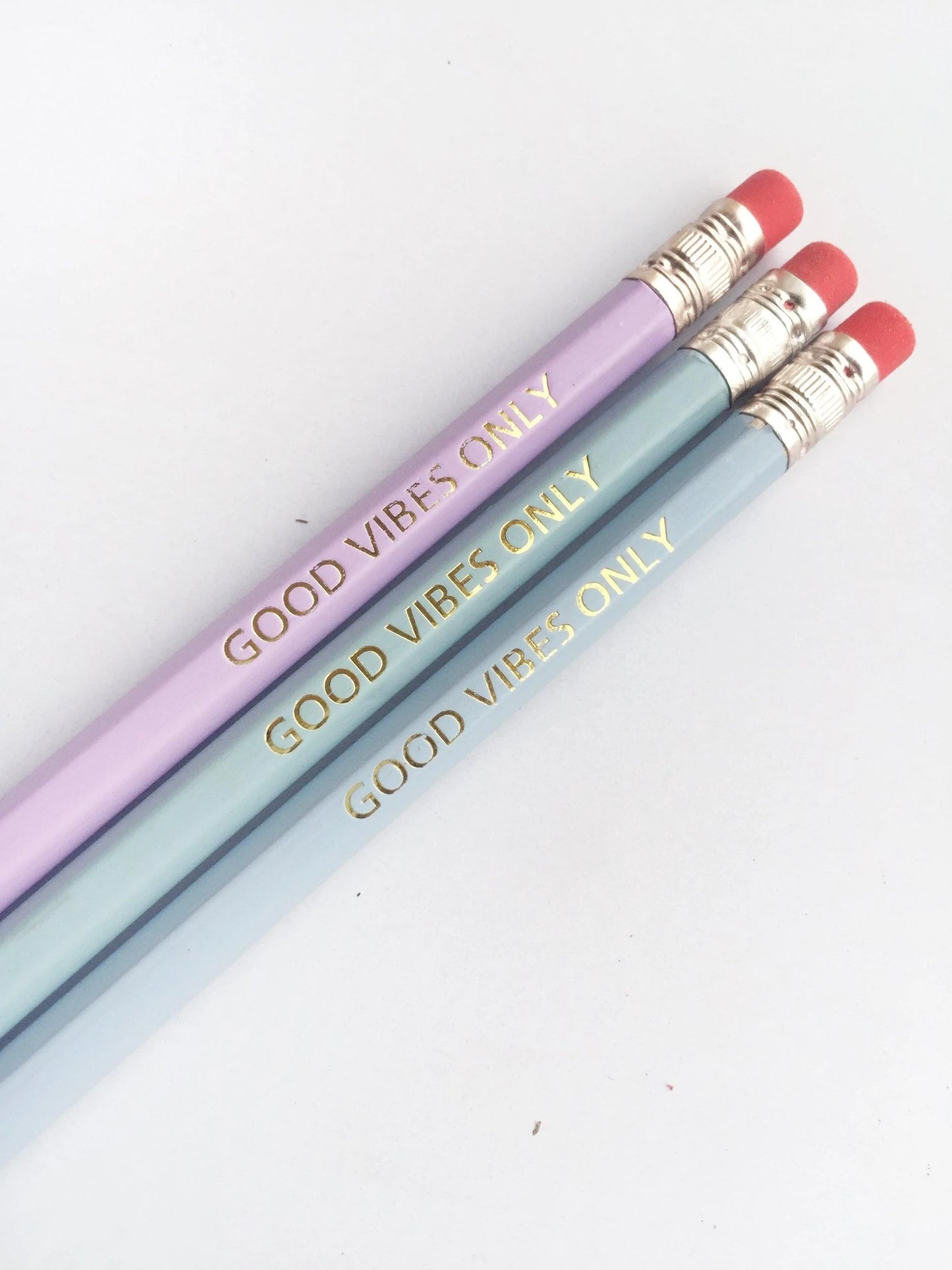 Good Vibes Only - Set of 3 Pencils