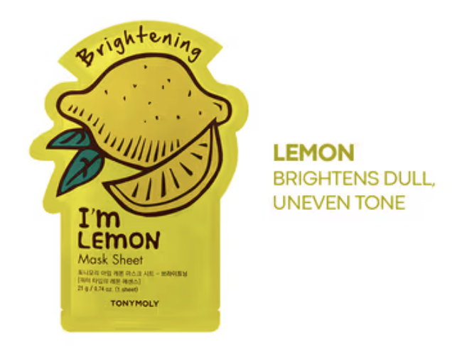 I'm Lemon Korean Face Sheet Mask