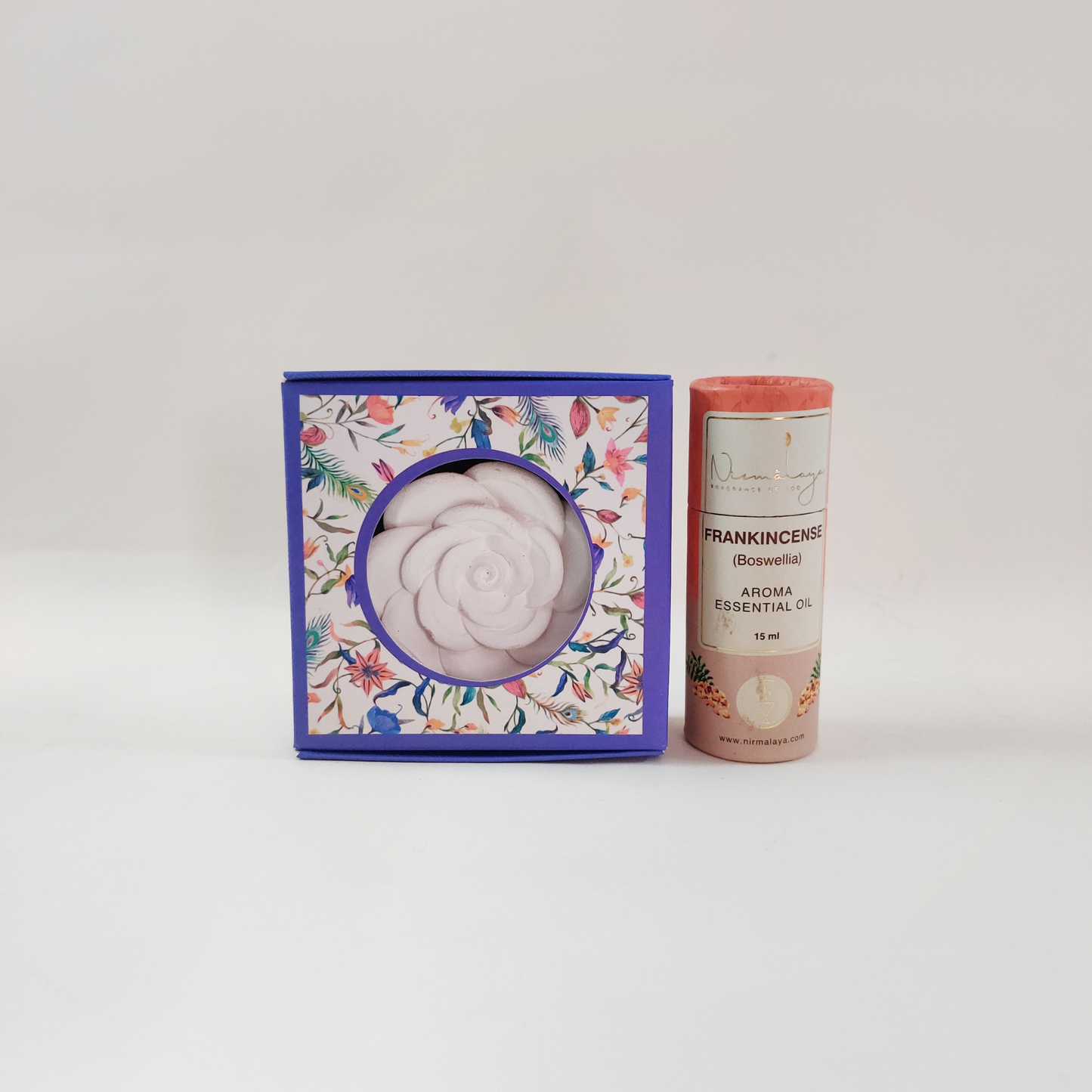 Ceramic Oil Diffuser with Frankincense Aroma Oil