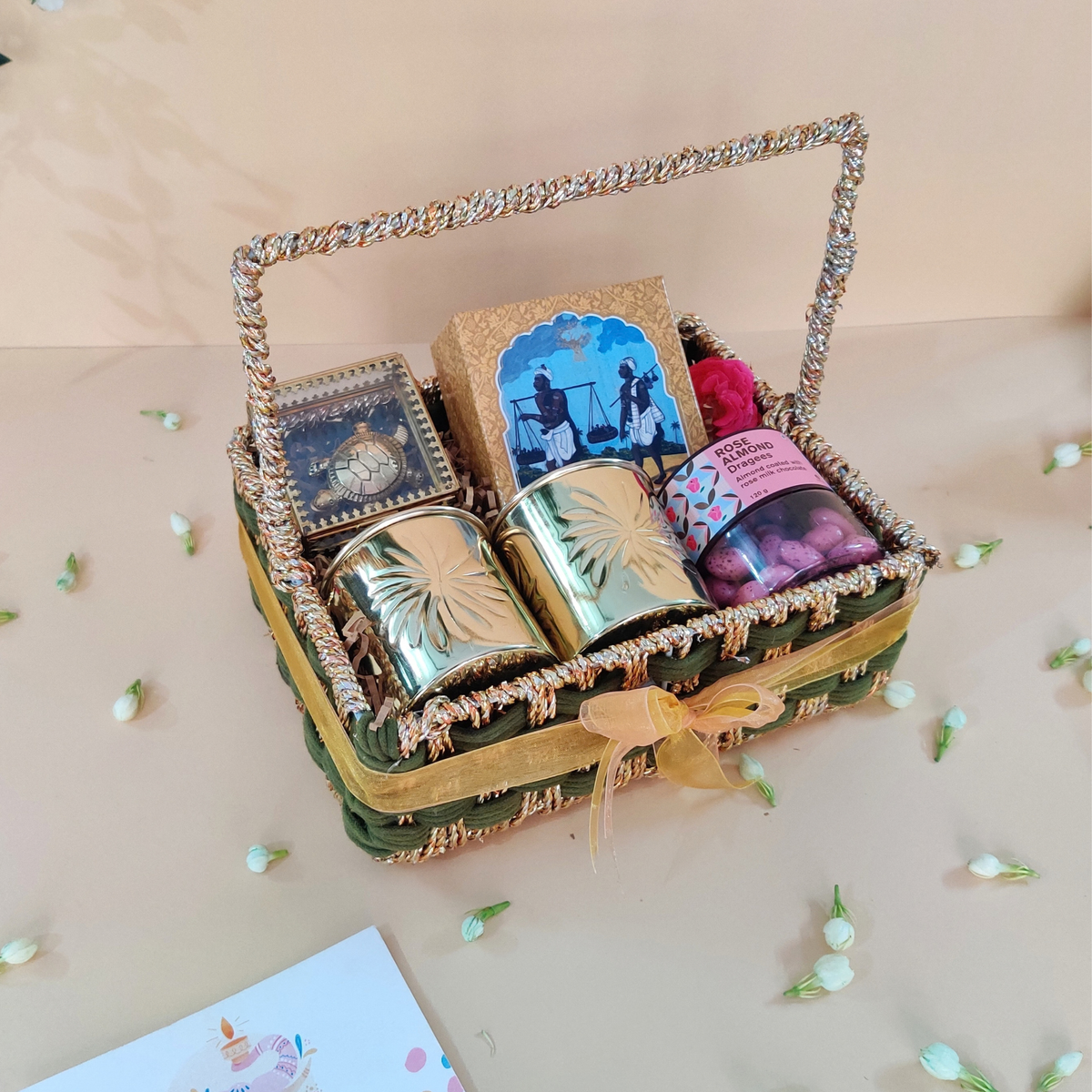The Emerald Gold Basket