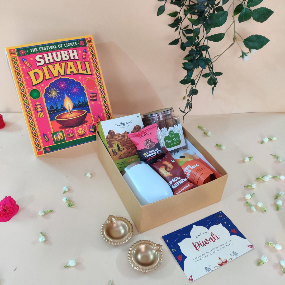 The Shubh Diwali Sip & Snack Set