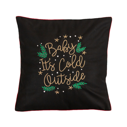 Baby, It’s Cold Outside Cushion Cover
