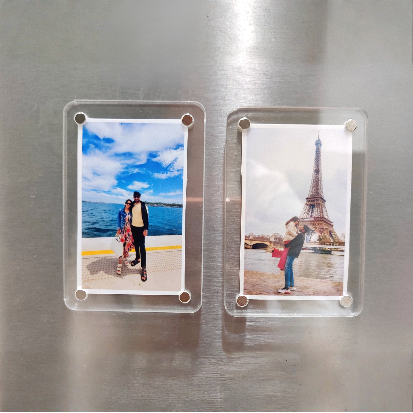 Photo Customised Acrylic Fridge Magnets (Set of 2)