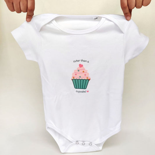Baby Onesie Cupcake
