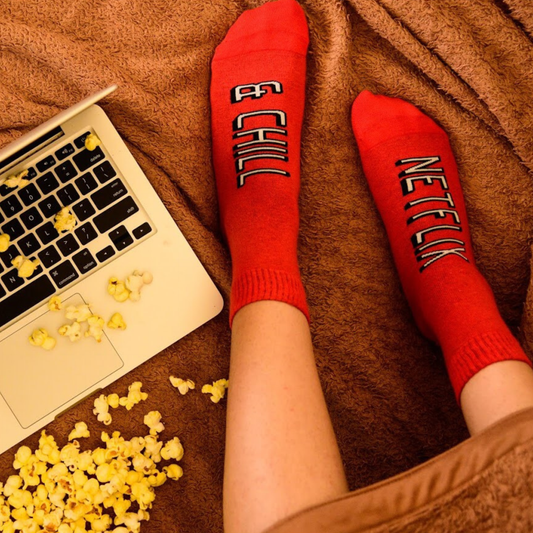Netflix & Chill Socks